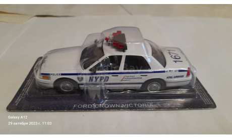 Ford Crown Victoria, журнальная серия Полицейские машины мира (DeAgostini), 1:43, 1/43