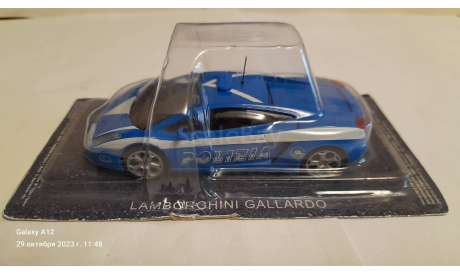 Lamborghini Gallardo, журнальная серия Полицейские машины мира (DeAgostini), scale43
