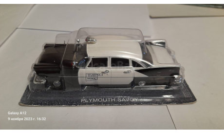 Plymouth Savoy, журнальная серия Полицейские машины мира (DeAgostini), scale43