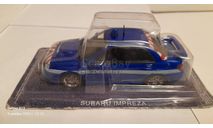 Subaru Impreza, журнальная серия Полицейские машины мира (DeAgostini), 1:43, 1/43