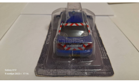 Subaru Impreza, журнальная серия Полицейские машины мира (DeAgostini), scale43