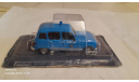 Renault 4L garda, журнальная серия Полицейские машины мира (DeAgostini), scale43