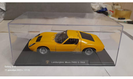 ​Lamborghini Miura P400, масштабная модель, Ашет-Коллекция, 1:24, 1/24