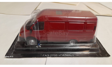 ГАЗ-2705, журнальная серия Автолегенды СССР (DeAgostini), 1:43, 1/43