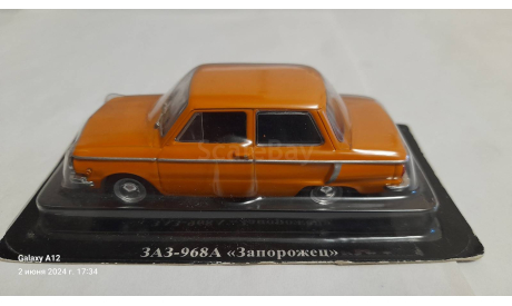 ​ЗАЗ-968А’Запорожец’, журнальная серия Автолегенды СССР (DeAgostini), scale43