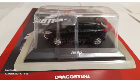 ​Lada XRAY, журнальная серия Автолегенды СССР (DeAgostini), scale43, ВАЗ