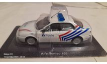 Alfa Romeo 156, журнальная серия Полицейские машины мира (DeAgostini), 1:43, 1/43