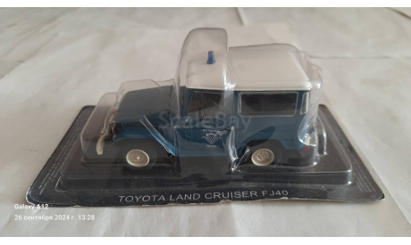 Toyota Land Cruiser, журнальная серия Полицейские машины мира (DeAgostini), 1:43, 1/43