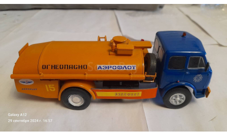 МАЗ-5334 (ТЗА-7,5-5334), журнальная серия Автомобиль на службе (DeAgostini), 1:43, 1/43
