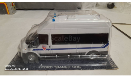 Ford Transit CRS, журнальная серия Полицейские машины мира (DeAgostini), scale43