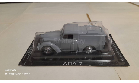 АПА-7, журнальная серия Автомобиль на службе (DeAgostini), Москвич, scale43