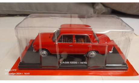 Lada 1200, масштабная модель, ВАЗ, Hachette, 1:24, 1/24