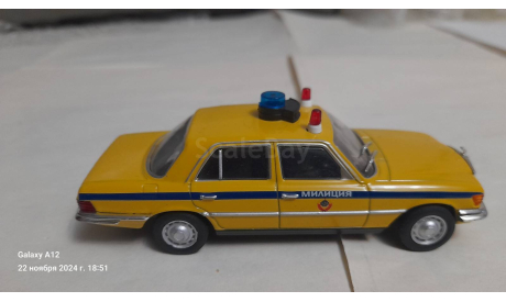 Mercedes-Benz 450 SEL, журнальная серия Полицейские машины мира (DeAgostini), scale43