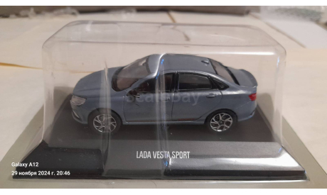 LADA VESTA SPORT, журнальная серия Автолегенды СССР (DeAgostini), scale43, ВАЗ