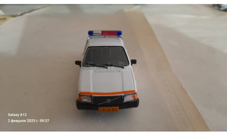 Volvo 343, журнальная серия Полицейские машины мира (DeAgostini), scale43