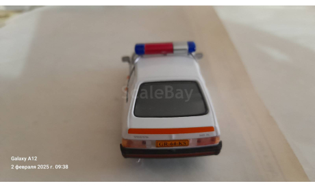 Volvo 343, журнальная серия Полицейские машины мира (DeAgostini), scale43