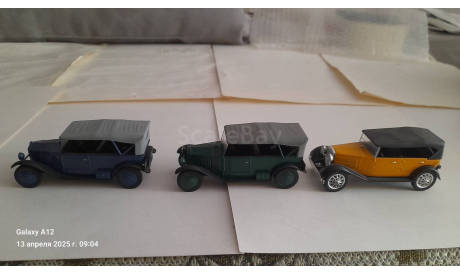 НАМИ-1 и другие, журнальная серия Автолегенды СССР (DeAgostini), Москвич, scale43