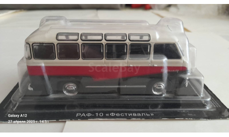 РАФ-10 «Фестиваль», журнальная серия Автолегенды СССР (DeAgostini), scale43