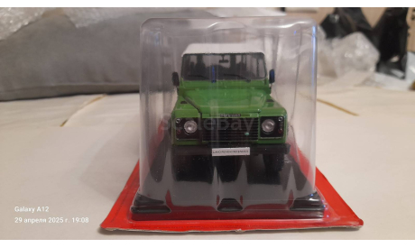 ​Land Rover Defender 110 2005, журнальная серия масштабных моделей, Hachette, scale24