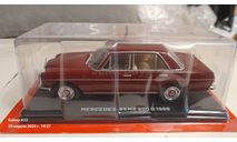 Mercedes-Benz 200 D 1968, журнальная серия масштабных моделей, Hachette, scale24