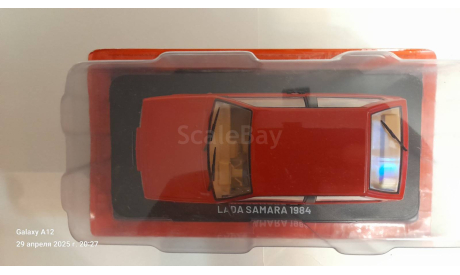 ​Lada Samara 1984, журнальная серия масштабных моделей, ВАЗ, Hachette, scale24