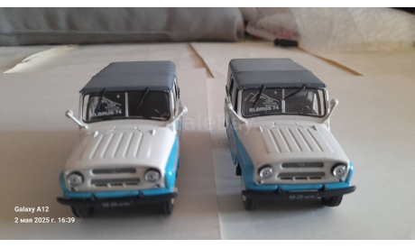 ​469Б ’Эльбрус’, журнальная серия масштабных моделей, УАЗ, DeAgostini, scale43