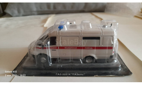 ГАЗ-32214, журнальная серия Автомобиль на службе (DeAgostini), scale43
