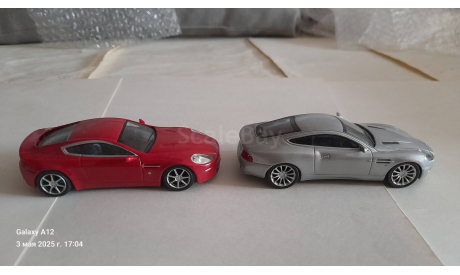 Aston Martin V12, журнальная серия Суперкары (DeAgostini), 1:43, 1/43