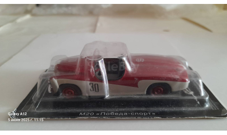 ​Победа-Спорт, журнальная серия масштабных моделей, DeAgostini, scale43