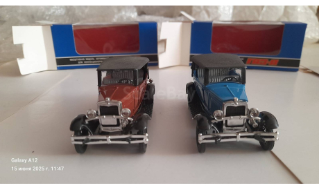 ​ГАЗ-А, масштабная модель, Агат/Моссар/Тантал, scale43
