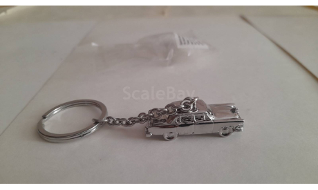 Брелок для ключей ретро-автомобиль, фигурка, DeAgostini, scale0