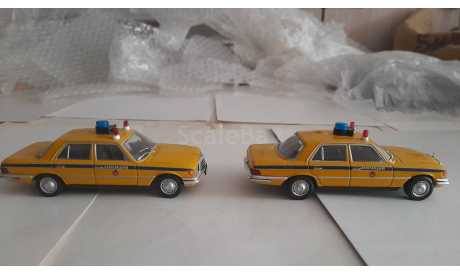Mercedes-Benz 450 SEL, журнальная серия Полицейские машины мира (DeAgostini), scale0