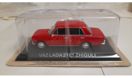 Vaz Lada 2101 Zhiguli, журнальная серия масштабных моделей, DeAgostini, scale43, ВАЗ