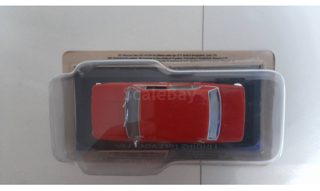 Vaz Lada 2101 Zhiguli, журнальная серия масштабных моделей, DeAgostini, scale43, ВАЗ