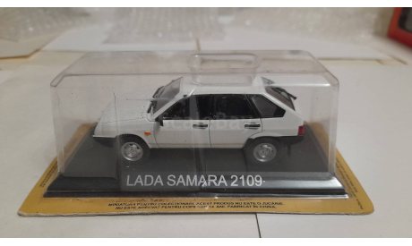 ​Lada Samara 2109, журнальная серия масштабных моделей, DeAgostini, scale43, ВАЗ