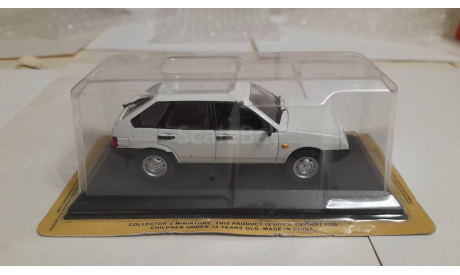 ​Lada Samara 2109, журнальная серия масштабных моделей, DeAgostini, scale43, ВАЗ
