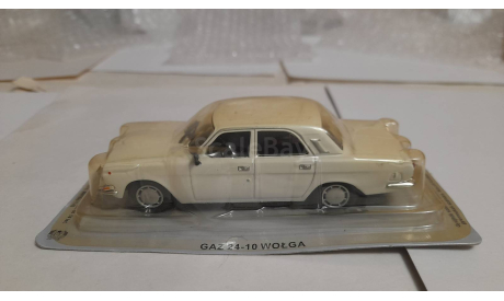 ​GAZ 24-10 Wolga, журнальная серия масштабных моделей, DeAgostini, scale43, ГАЗ