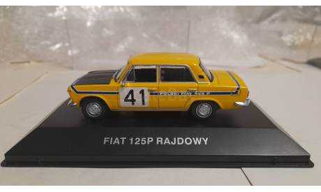 Fiat 125P Rajdowy, масштабная модель, Altaya, scale43