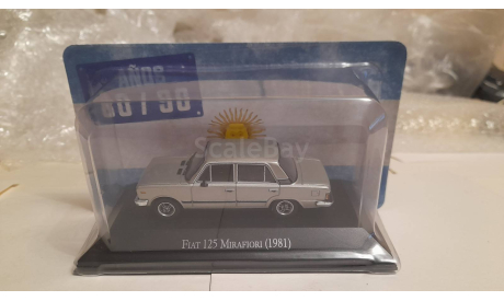 Fiat 125 Mirafiori (1981), масштабная модель, Altaya, scale43