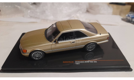 Mercedes-Benz 560 SEC 1981, масштабная модель, IXO, scale43