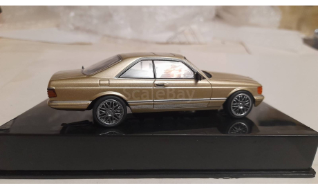 Mercedes-Benz 560 SEC 1981, масштабная модель, IXO, scale43