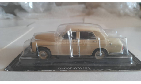 WARSZAWA 203, журнальная серия Автолегенды СССР (DeAgostini), scale43