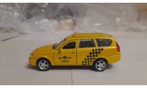 Lada Priora Такси, масштабная модель, Технопарк, scale35, ВАЗ