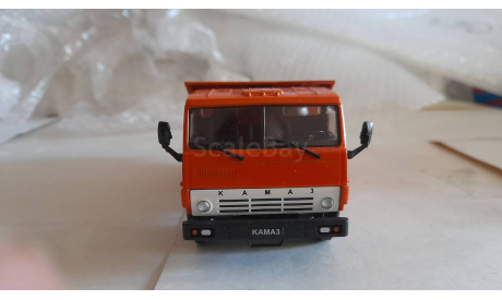 КАМАЗ-5511, журнальная серия Автомобиль на службе (DeAgostini), scale43