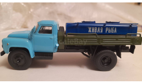 ГАЗ-53 Цистерна ’Живая рыба’, журнальная серия Автомобиль на службе (DeAgostini), scale43