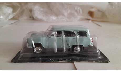 Москвич-411, журнальная серия Автолегенды СССР (DeAgostini), scale43