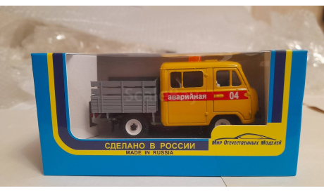 УАЗ-39094, аварийная, масштабная модель, Агат/Моссар/Тантал, scale43
