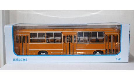 Икарус 260 Охра, масштабная модель, Ikarus, Советский Автобус, 1:43, 1/43