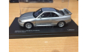 Nissan skyline GT-R (BCNR33) 1997 Sonik Silver, масштабная модель, scale43