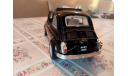 Fiat 500, масштабная модель, kinsmart, 1:24, 1/24